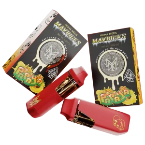 MUHA MEDS REAL PAPAYA LIVE INDICA 500MG HASH ROSIN