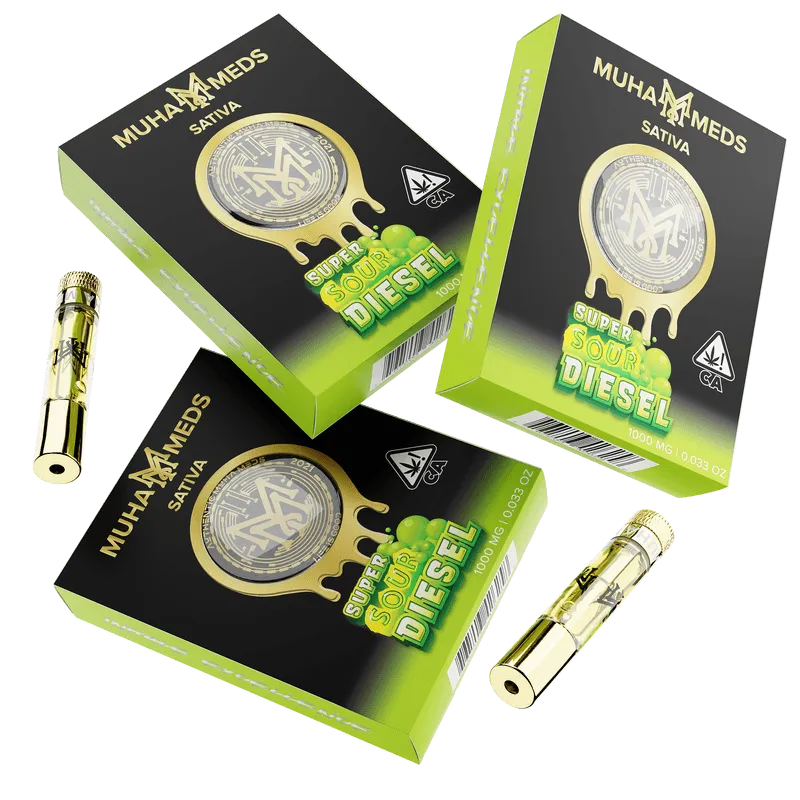 SUPER SOUR DIESEL | SATIVA 1000MG THC
